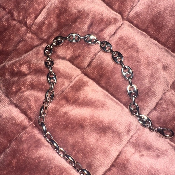 Elegant Silver Chain Anklet - Picture 1 of 3